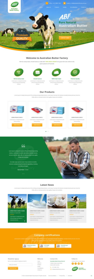 Web Design by pb for this project | Design: #10413027