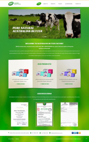 Web Design by pb for this project | Design: #10422689