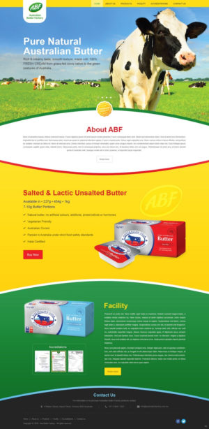 Web Design by pb for this project | Design: #10422690