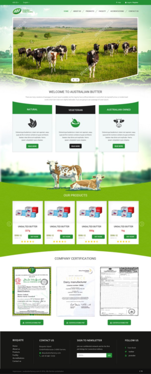 Web Design by pb for this project | Design: #10423864