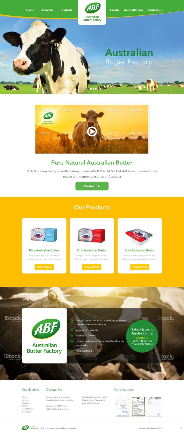 Web Design by pb for this project | Design #10435487