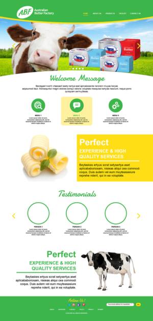 Web Design by darryl.tuburan for this project | Design #10398691