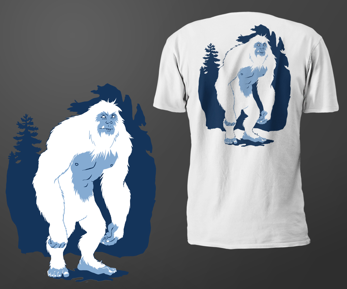 T-Shirt-Design von Happenstance Design für Stanford Wolf LLC | Design #2186177