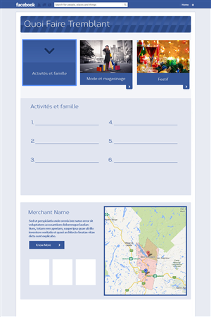 Facebook Design for Mont Tremblant - updated!