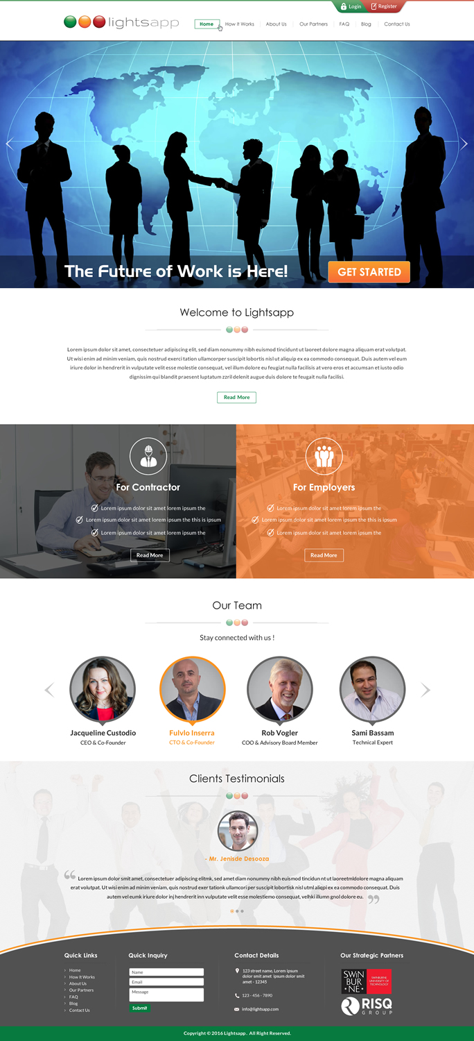 Web Design by Sbss for this project | Design #10384689