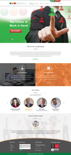 Web Design par Sbss pour ce projet | Design : #10384690