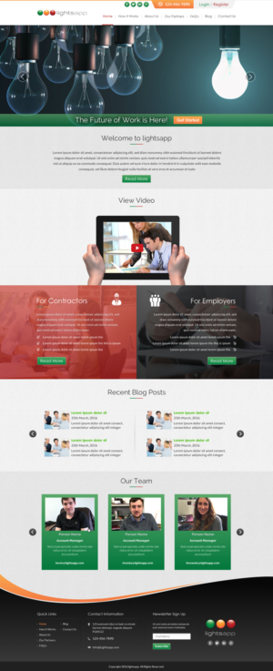 Web Design by Sbss for this project | Design: #10384694