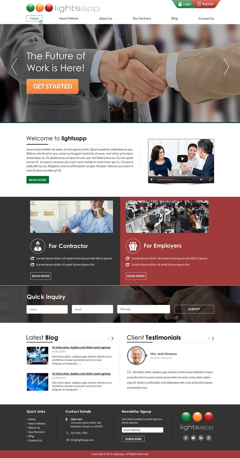 Web Design by Sbss for this project | Design #10384818