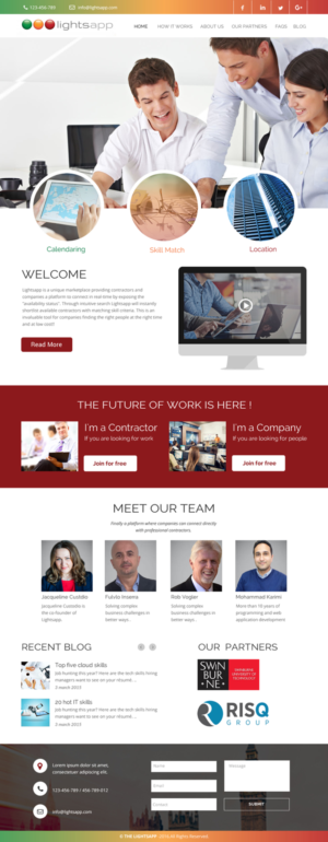 Web Design par rightway pour ce projet | Design : #10375575