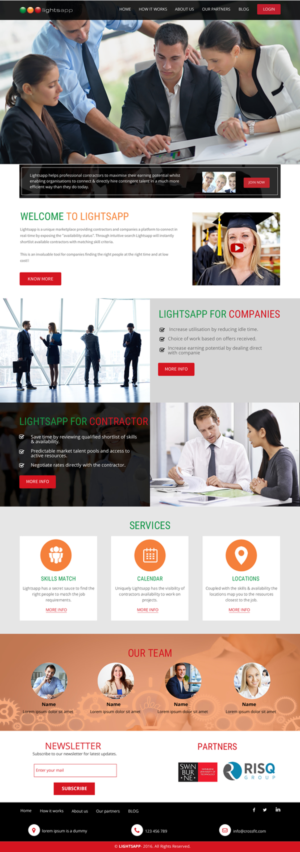 Web Design par rightway pour ce projet | Design : #10375584