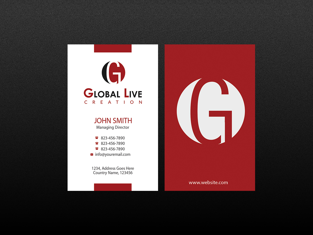 Business Card Design by Creations Box 2015 for this project | Design #10631529