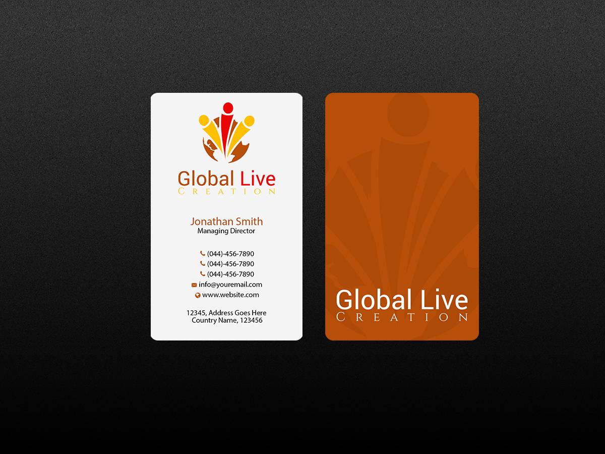 Business Card Design by Creations Box 2015 for this project | Design #10631556