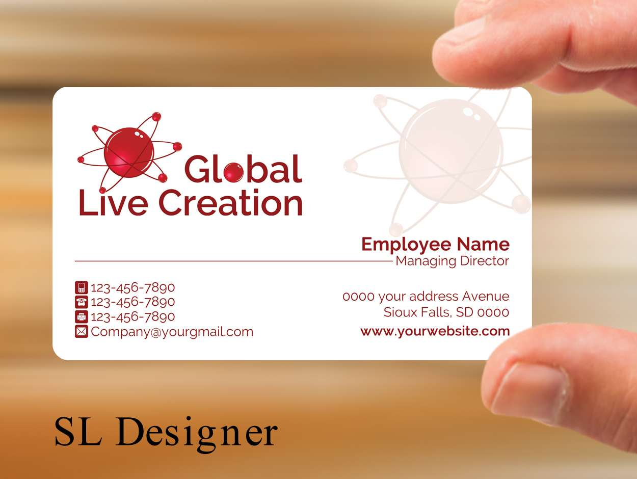 Business Card Design by SL Designer for this project | Design #10614016