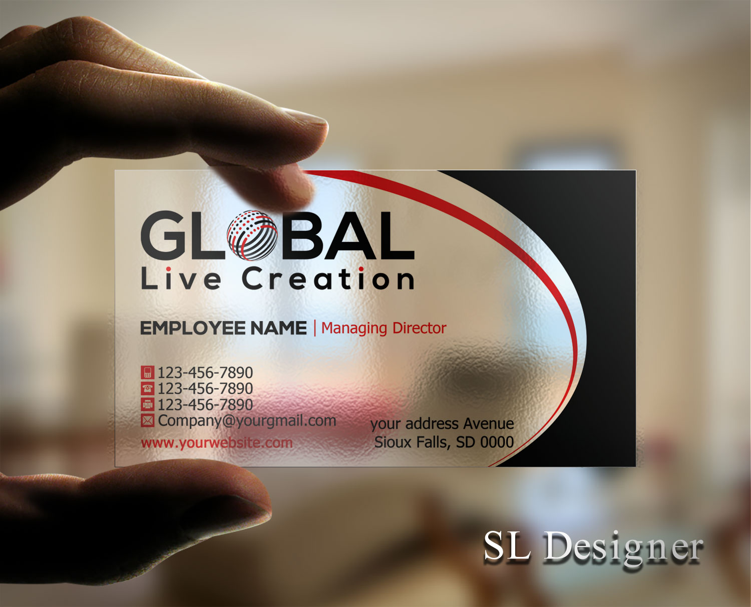 Business Card Design by SL Designer for this project | Design #10614022