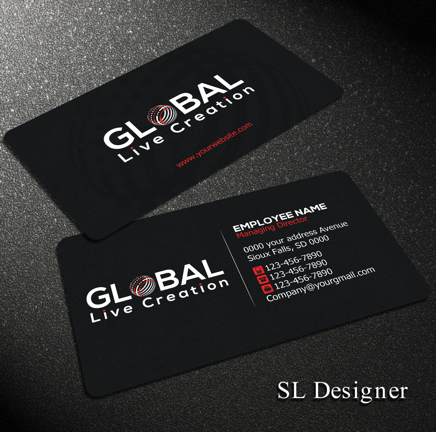 Business Card Design by SL Designer for this project | Design #10614028