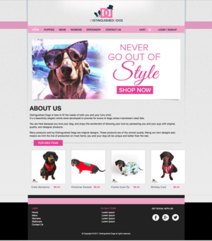 Web Design by eayeri for this project | Design #10543245