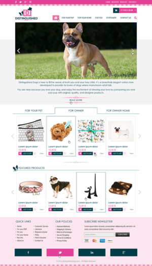 Web Design by Anooshaa for this project | Design: #10410769