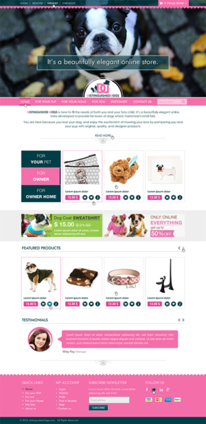 Web Design by Anooshaa for this project | Design: #10554551