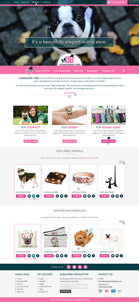 Web Design by Anooshaa for this project | Design #10557827