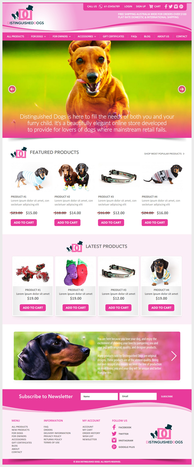 Web Design by -Marc- for this project | Design #10582944