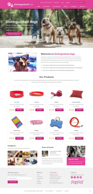 Web Design by pb for this project | Design: #10393368