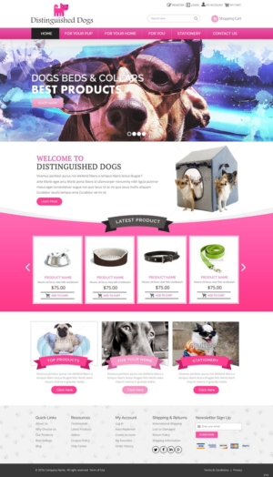 Web Design by pb for this project | Design: #10393371