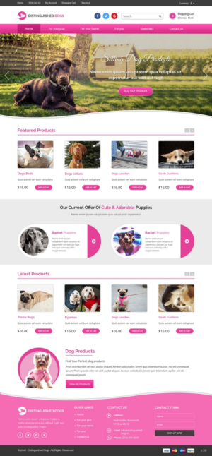 Web Design by pb for this project | Design: #10394447