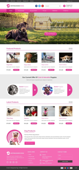 Web Design by pb for this project | Design: #10394448