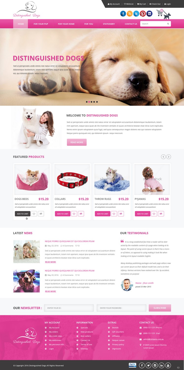 Web Design by pb for this project | Design #10395565