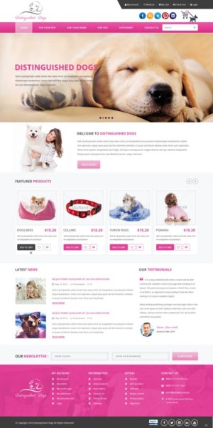 Web Design by pb for this project | Design: #10395565