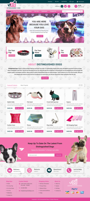 Web Design by Sbss for this project | Design: #10409445