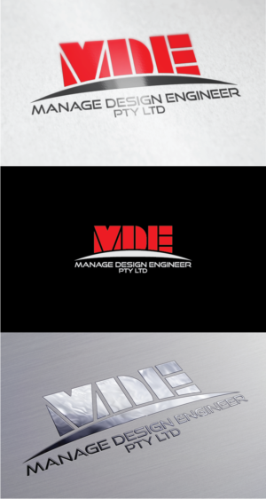 M-D-E (acronym for Manage-Design-Engineer Pty Ltd) | Logo-Design von eko07