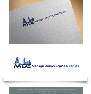 Diseño de Logo por gleace design para Manage-Design-Engineer Pty Ltd | Diseño #10475167