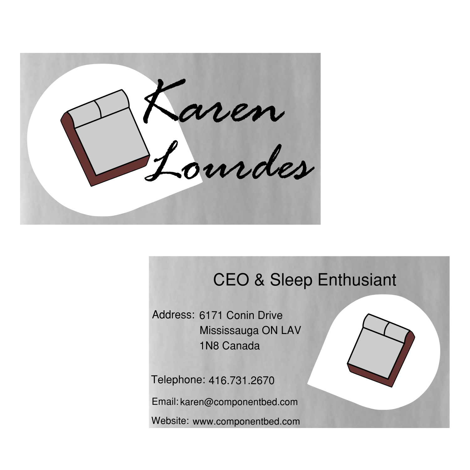 Business Card Design by Priya Agrawal for ComponentBed Inc. | Design #10438388