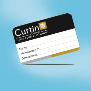 Card Design by Sajal Samaddar for Curtin University Alumni Singapore Chapter | Design: #10394535