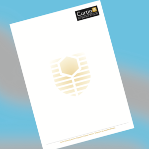 Card Design by Sajal Samaddar for Curtin University Alumni Singapore Chapter | Design: #10394542