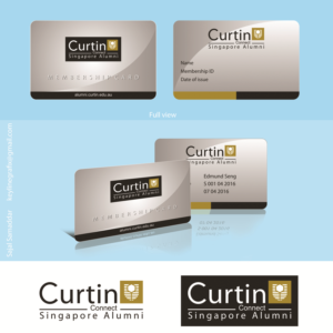 Card Design by Sajal Samaddar for Curtin University Alumni Singapore Chapter | Design: #10401649