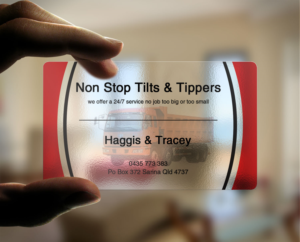 Business Card Design by Lanka Ama for Non Stop Tilts & Tippers | Design: #10384958