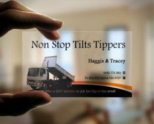 Business Card Design by Lanka Ama for Non Stop Tilts & Tippers | Design: #10384971