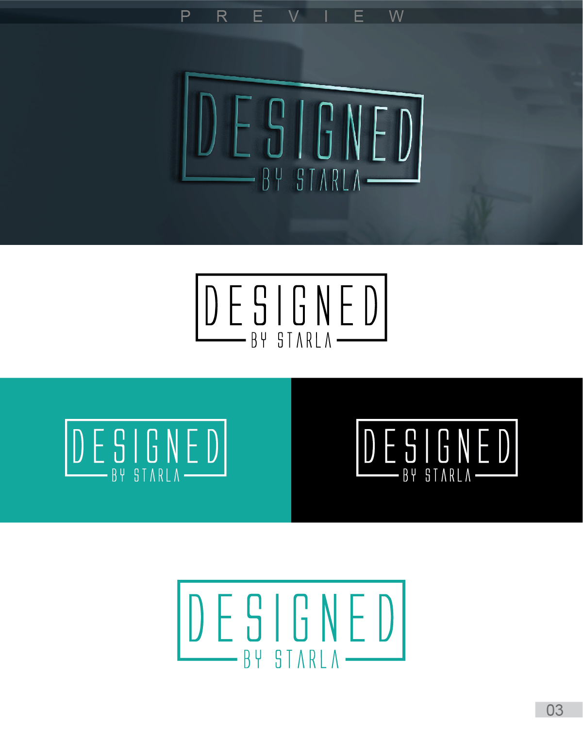 Logo Design by 3Guys for Designed by Starla | Design #10378836