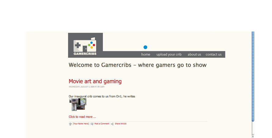 Logo Design by full360 for gamercribs | Design #19721