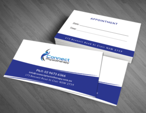 Connect Physiotherapy business card design  | Diseño de Tarjeta de Presentación por  Artman