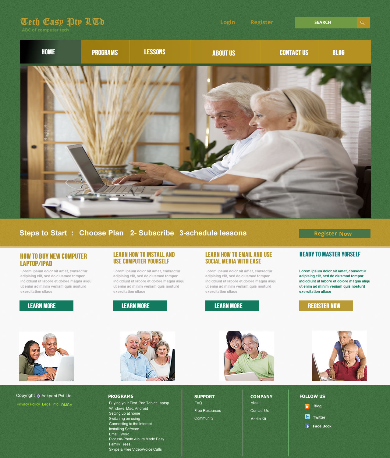 Wordpress Design by Aekpani for Tech-Easy Pty Ltd | Design #2228366