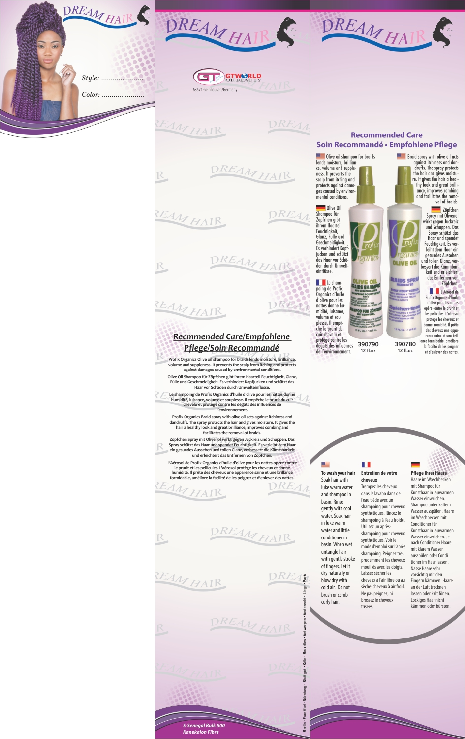 Packaging Design by Robert Macwan for GT World of Beauty GmbH | Design #10660838