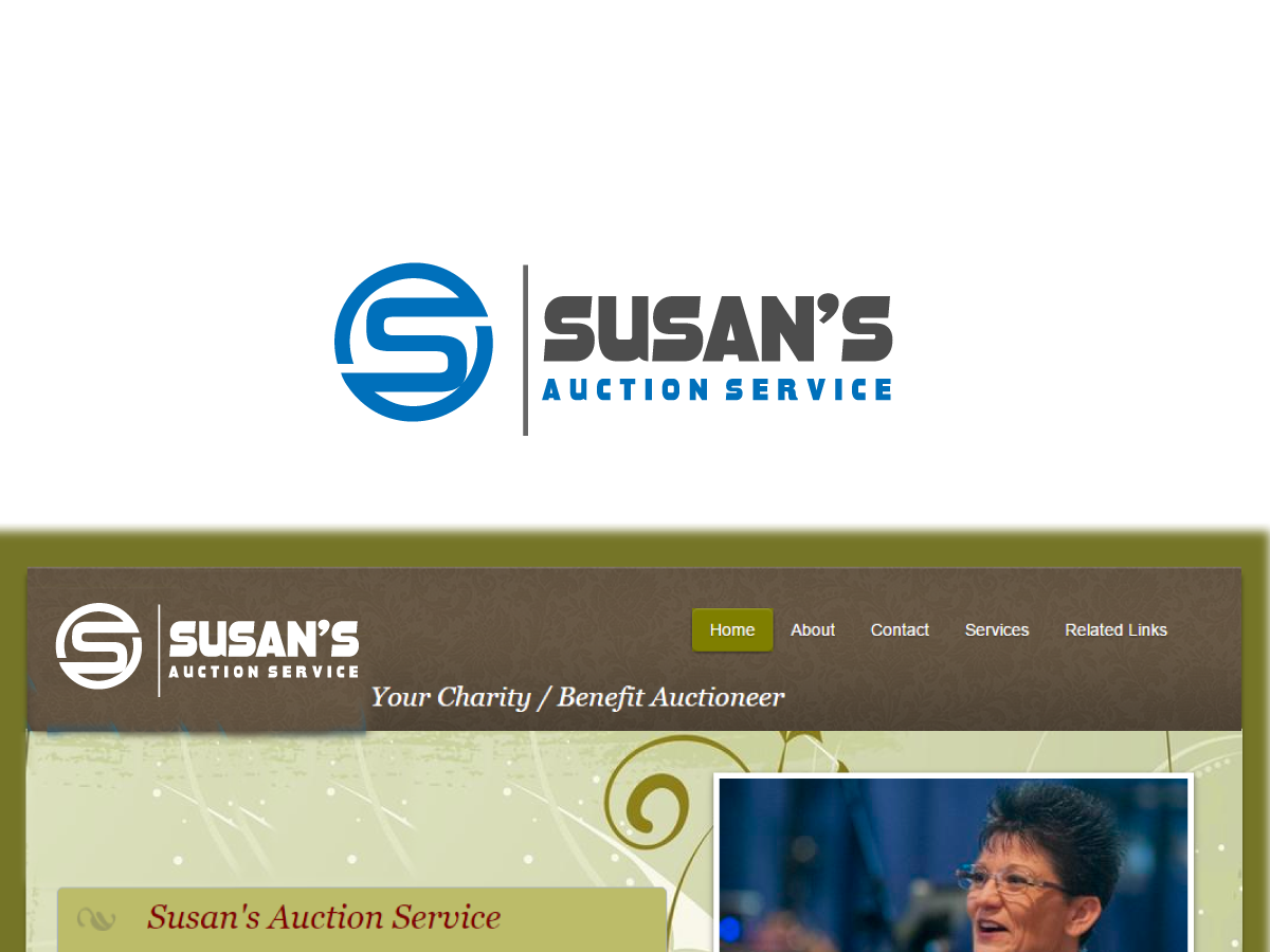 Logo Design by Anyl Thapa for Susan's Auction Service | Design #10449437