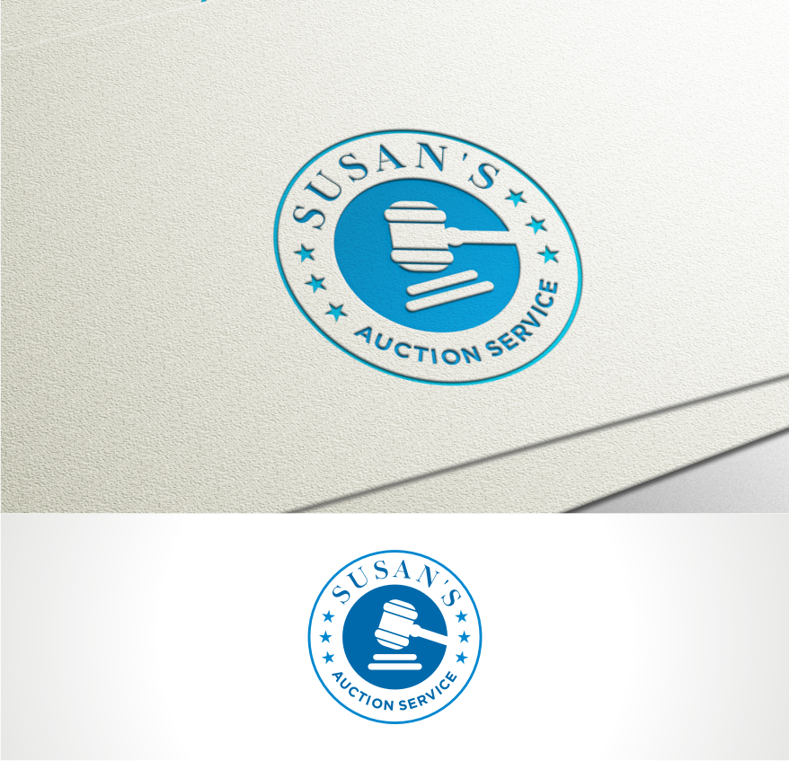 Logo Design by arrisku98 for Susan's Auction Service | Design #10484174