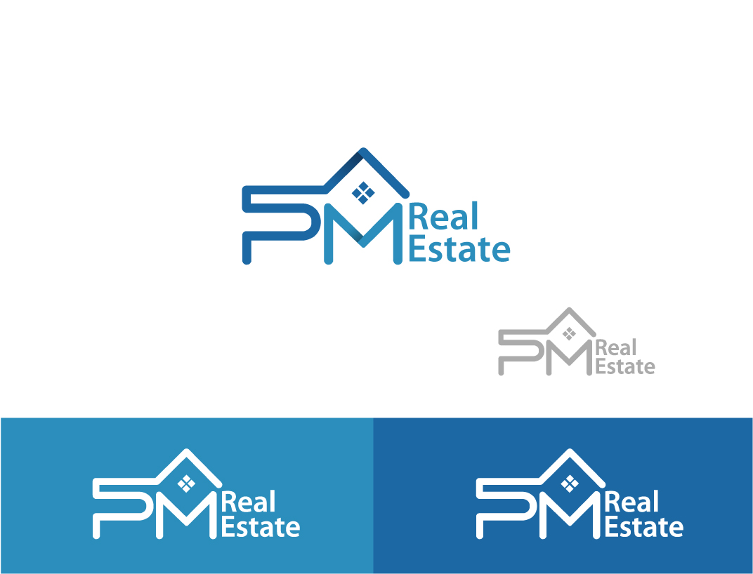 Logo Design by volebaba for PM Real Estate | Design #10378659