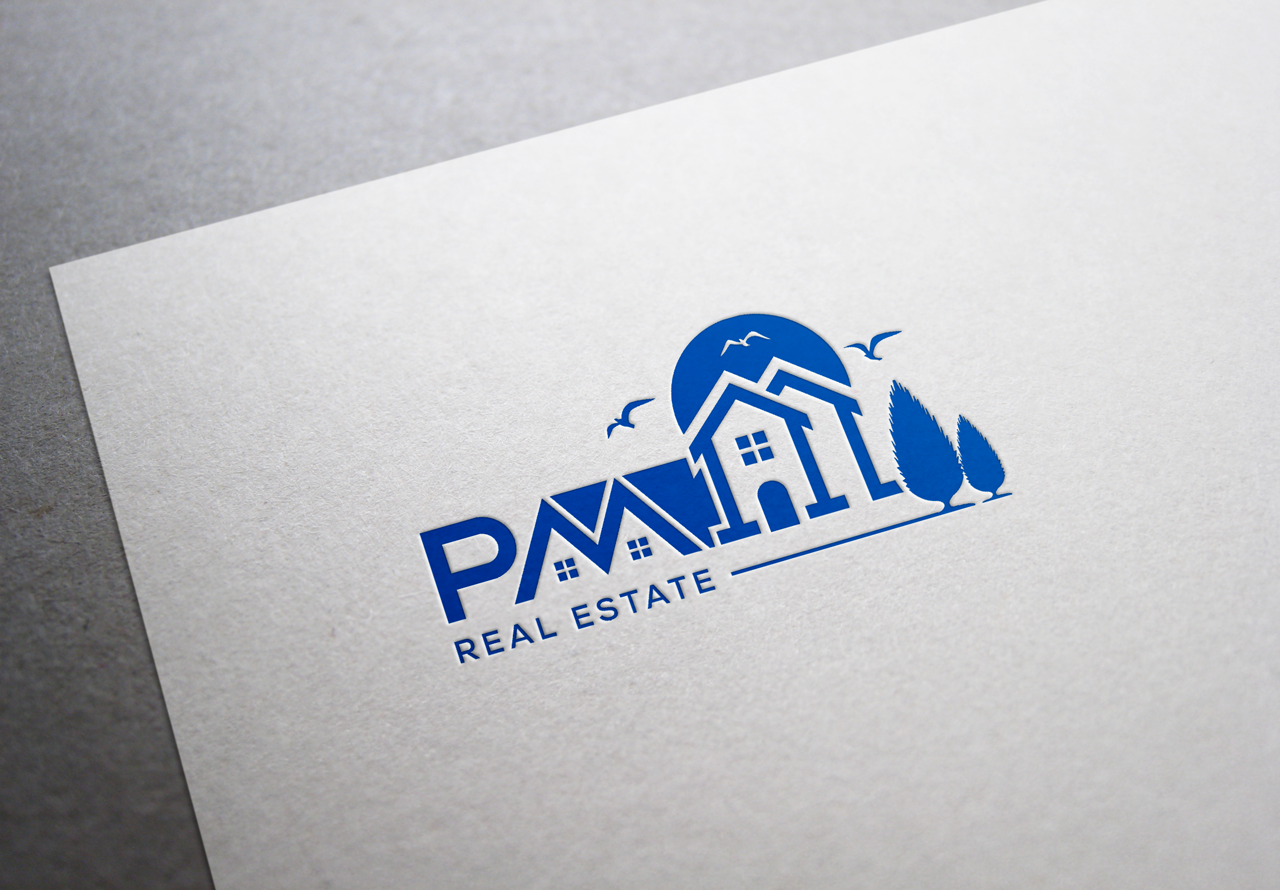Logo Design by tajammuldesigner for PM Real Estate | Design #10404524