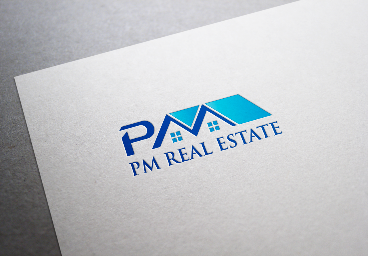 Logo Design by tajammuldesigner for PM Real Estate | Design #10404525