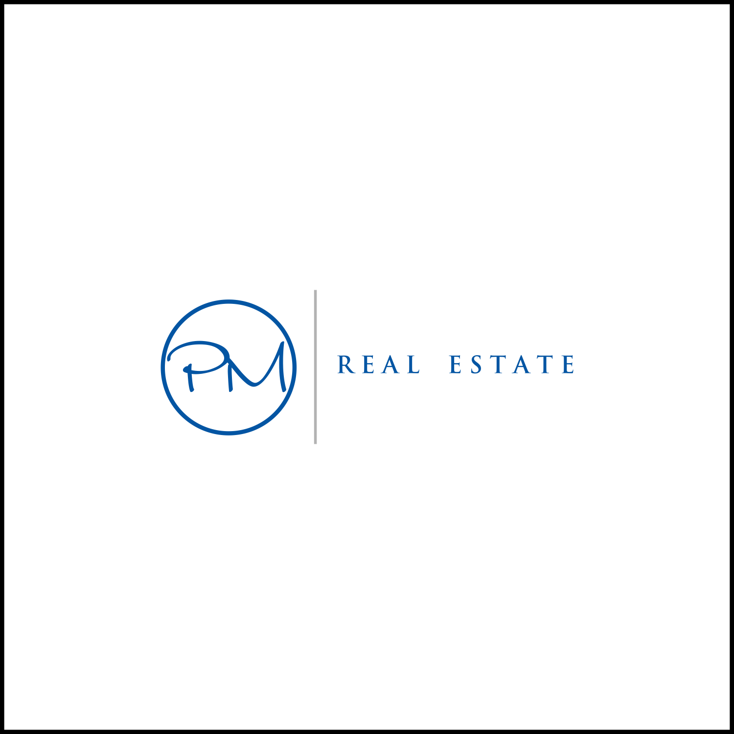Logo-Design von JM GRAPHICS für PM Real Estate | Design #10428160